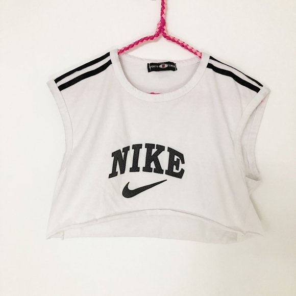 Nike Tops - Vintage Nike Athletic Crop Top Sports Check XS/S